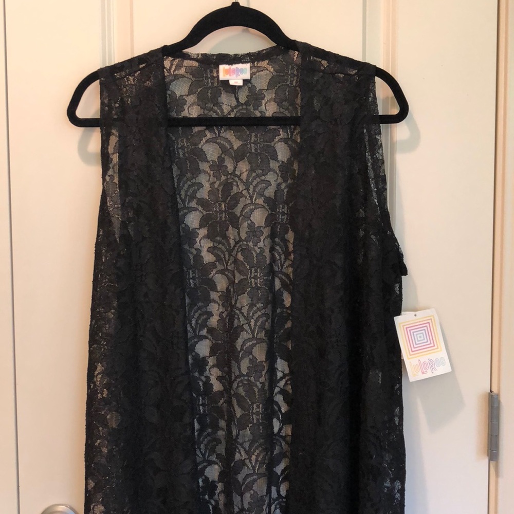 Lularoe Medium Black Lace Noir Joy